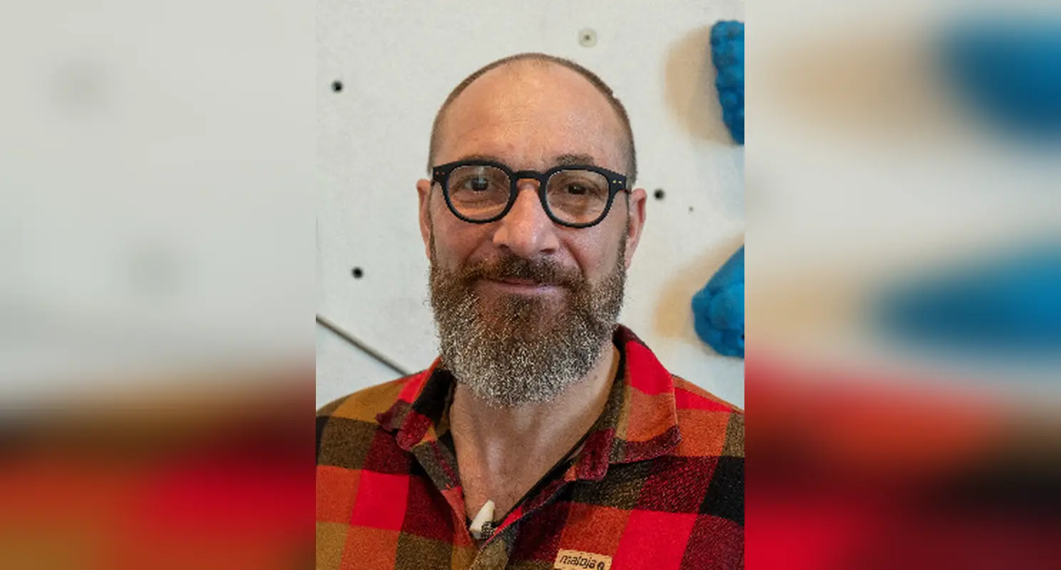 Oliver Bader vom DAV Kletterzentrum Augsburg
