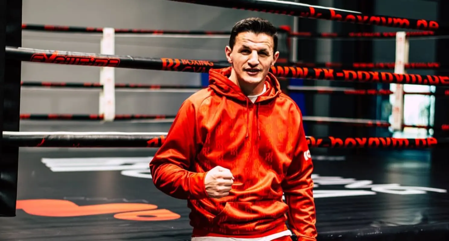 Robin Krasniqi vom RK Boxing Gym