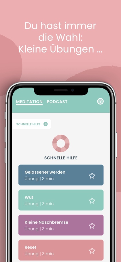 balloon-how-to-asset-2 Grafik mit einer Abbildung von der "Schnellen Hilfe" mit kleinen Übungen in der Balloon App.