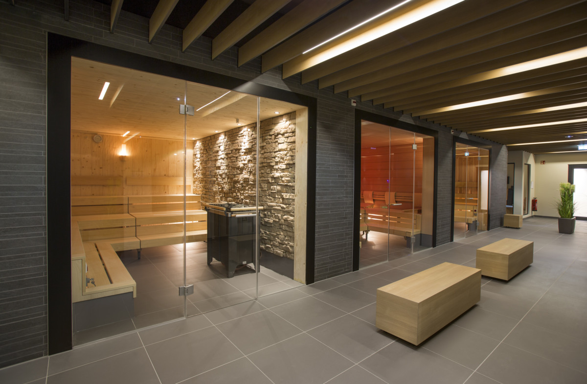 Fit/One Studio Würzburg Innenraum Fit/One Studio Würzburg Sauna Innenraum