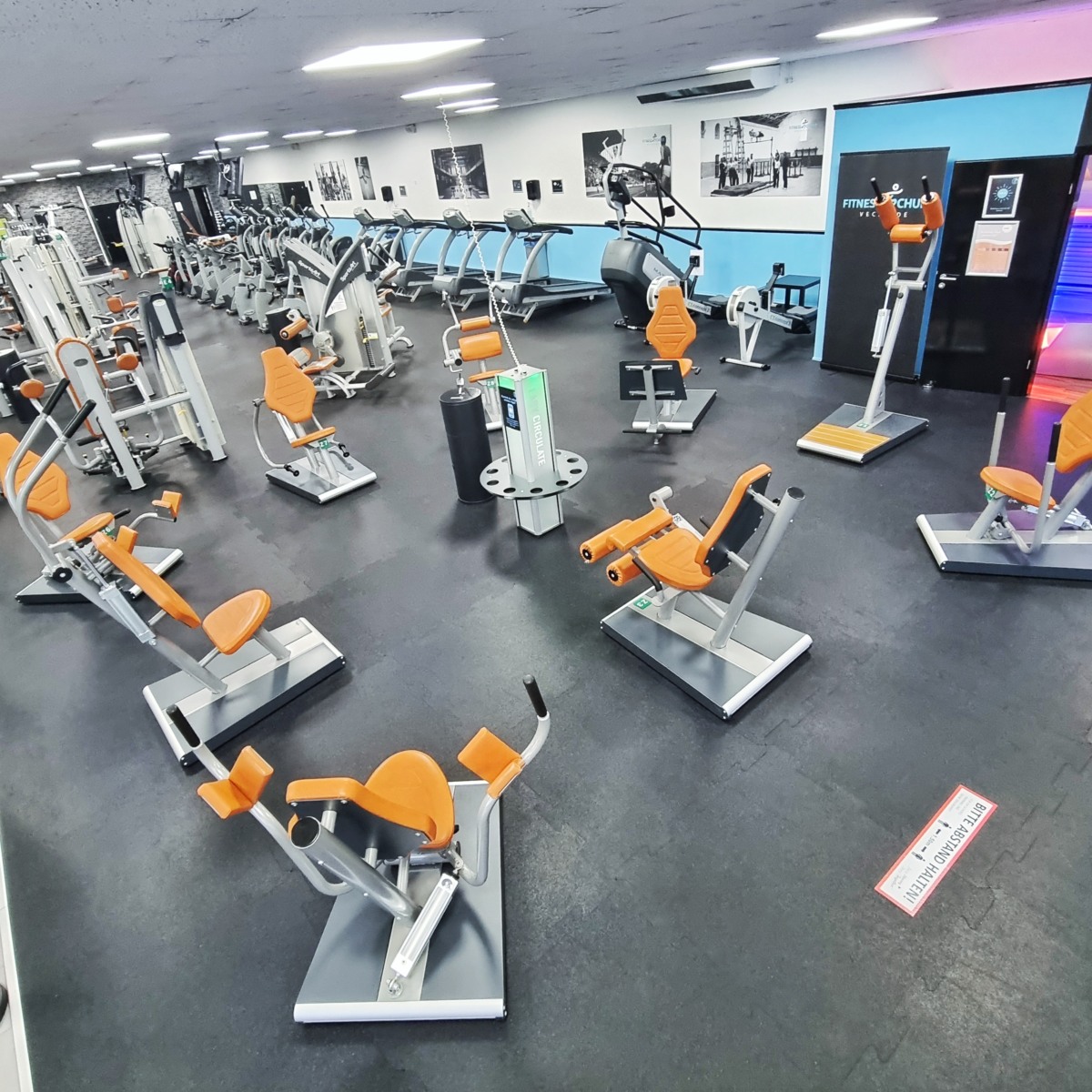 Fitnessschule Vechelde Innenraum TRainingsraum der Fitnessschule Vechelde