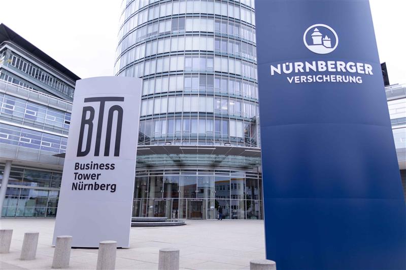 nuernberger-verischerung Nürnberger Versicherung Gebäude von Außen