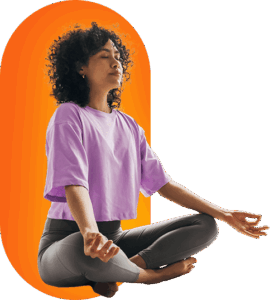praeventionskurse (1) Eine Frau macht Yoga.