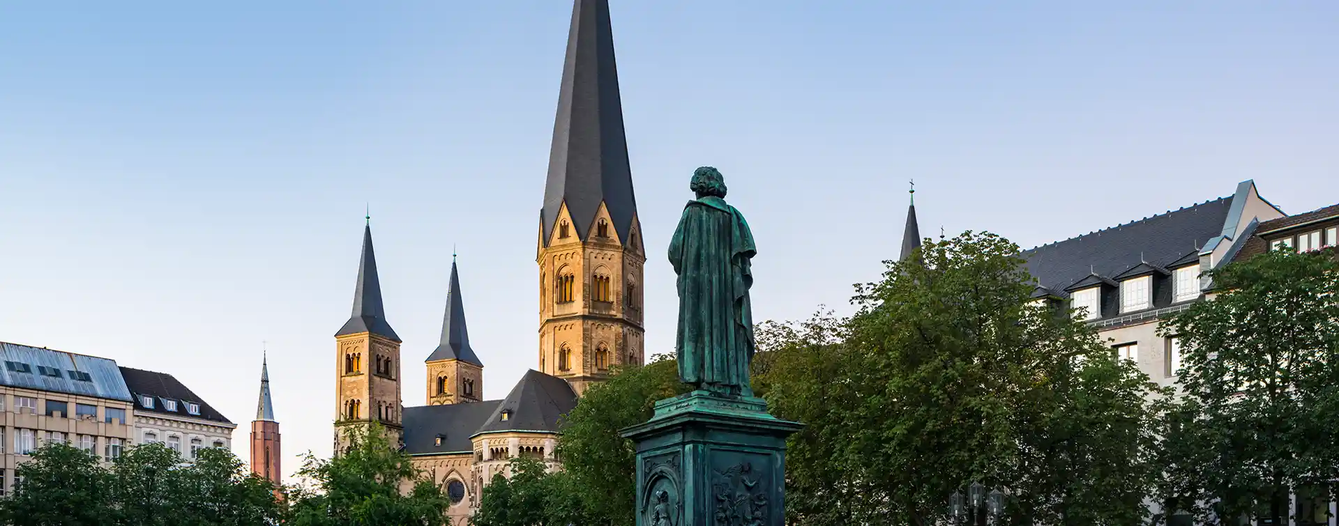 Die Skyline von Bonn